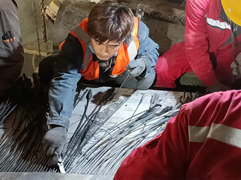스틸 코드 컨베이어 벨트 수리