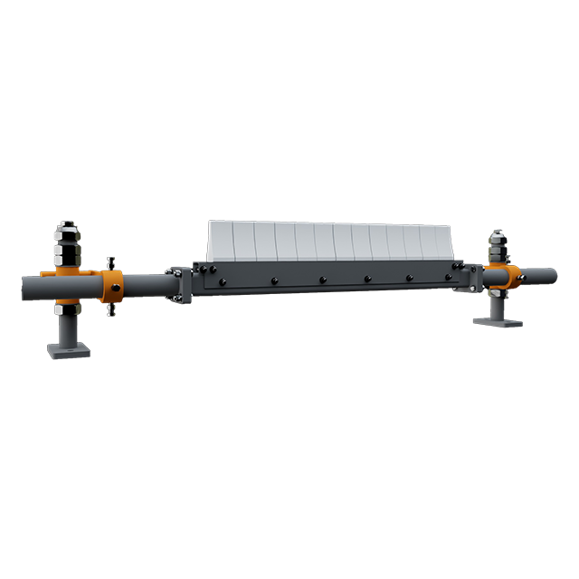 Limpador de correia transportadora secundária - lâmina de alumina durável, bidirecional